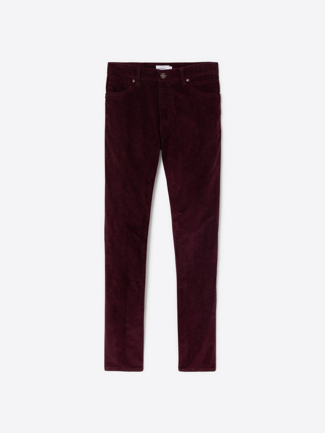 Jean couleur slim en velours - DEVRED 1902