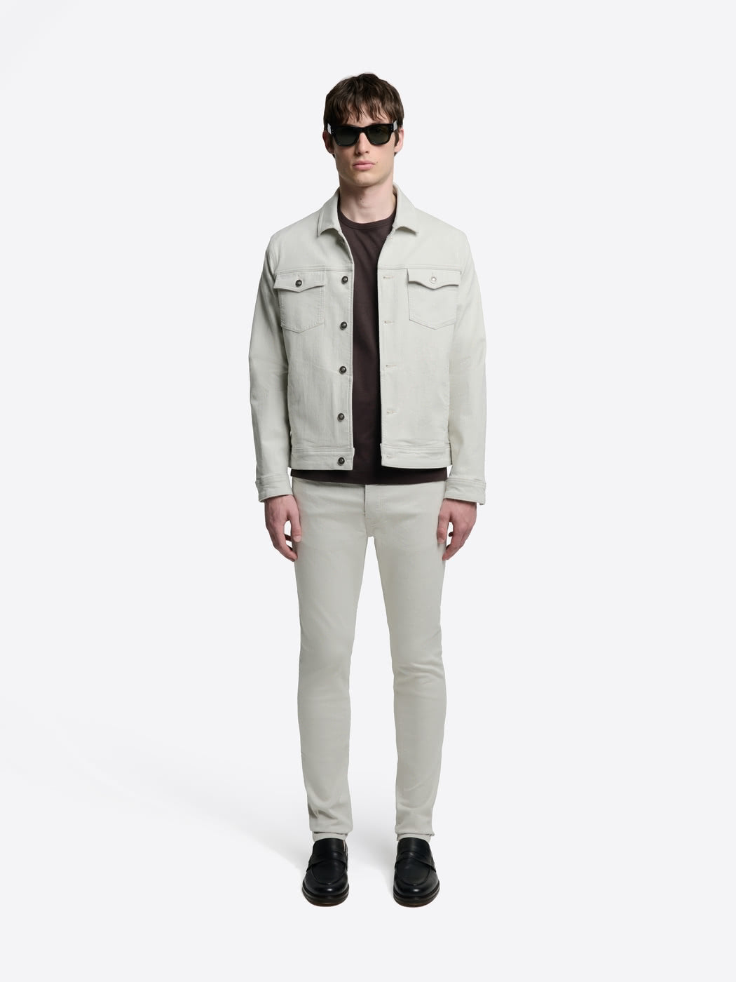 Jean couleur slim en coton stretch - DEVRED 1902