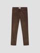 Jean couleur slim en velours - DEVRED 1902