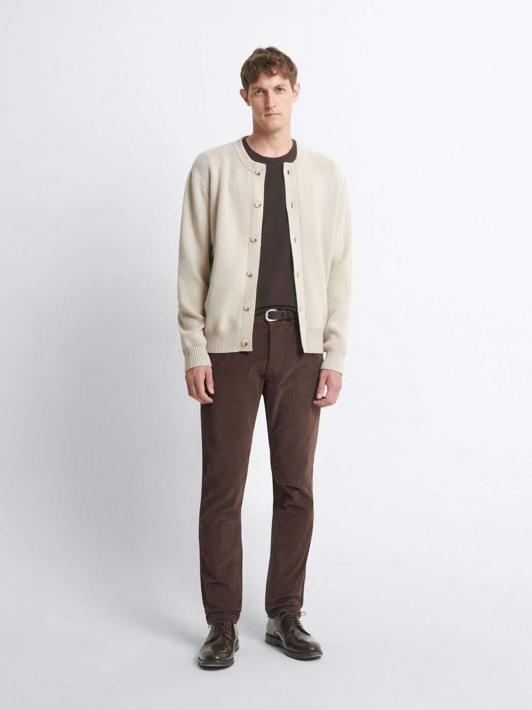 Jean couleur slim en velours - DEVRED 1902
