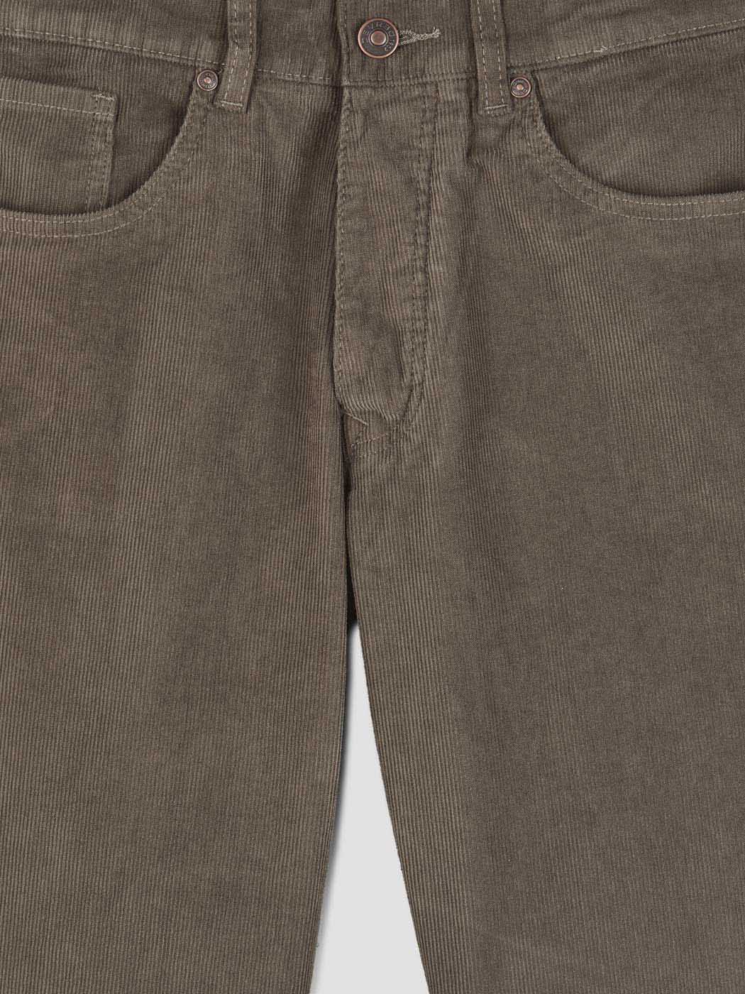 Jean couleur slim en velours - DEVRED 1902