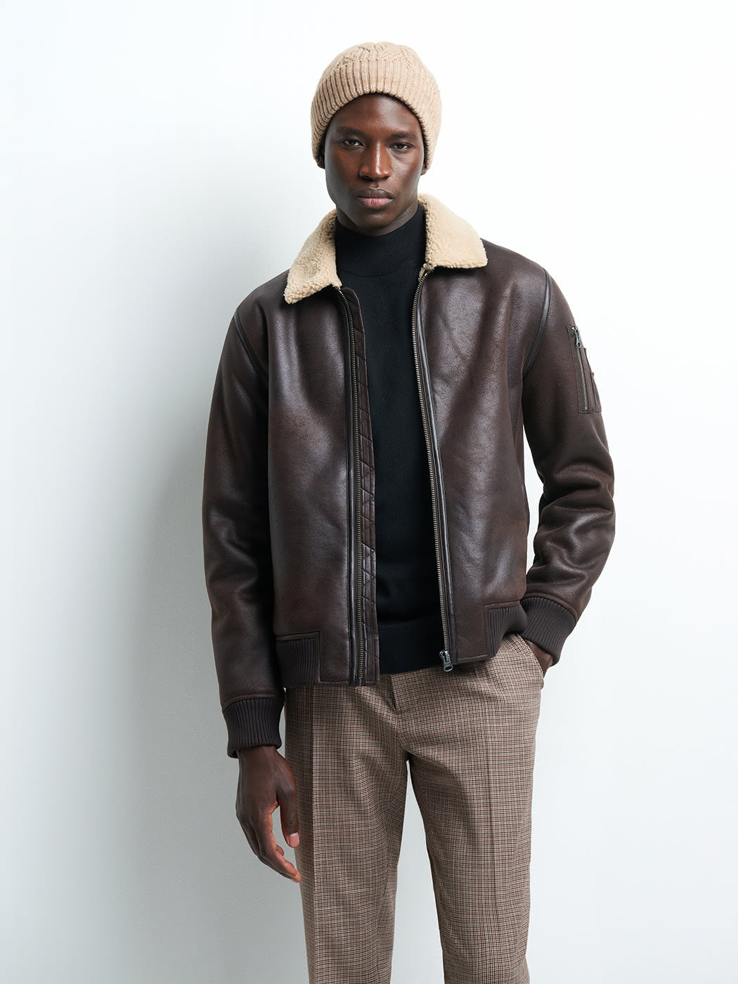 Blouson col sherpa - DEVRED 1902