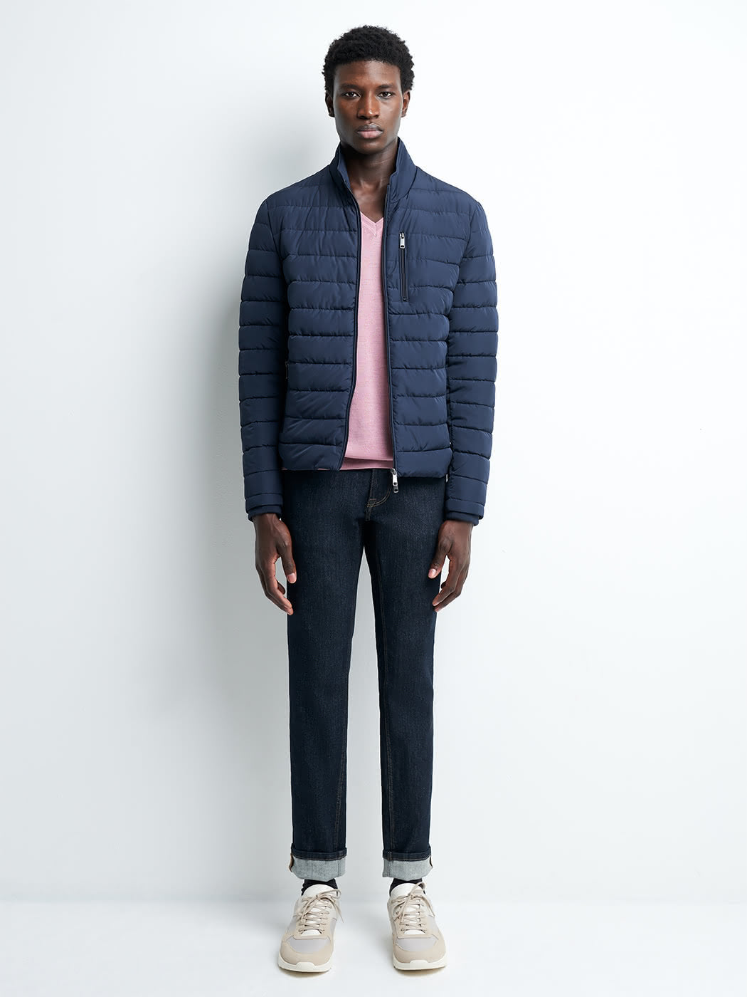 Blouson matelassé col montant - DEVRED 1902