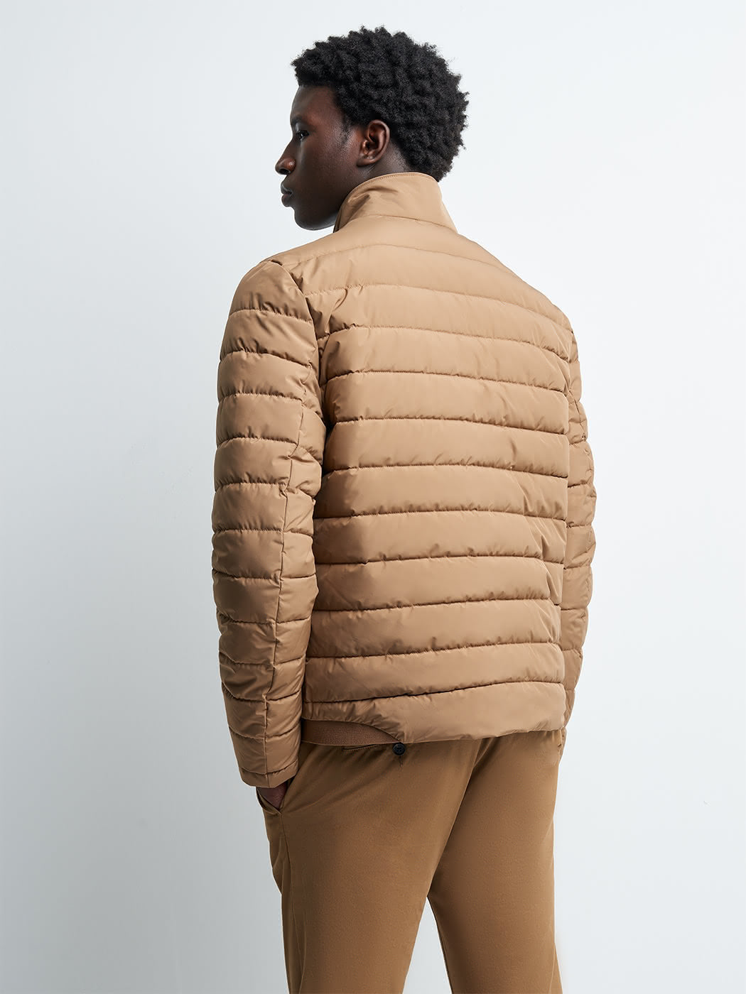 Blouson zippé matelassé col montant - DEVRED 1902