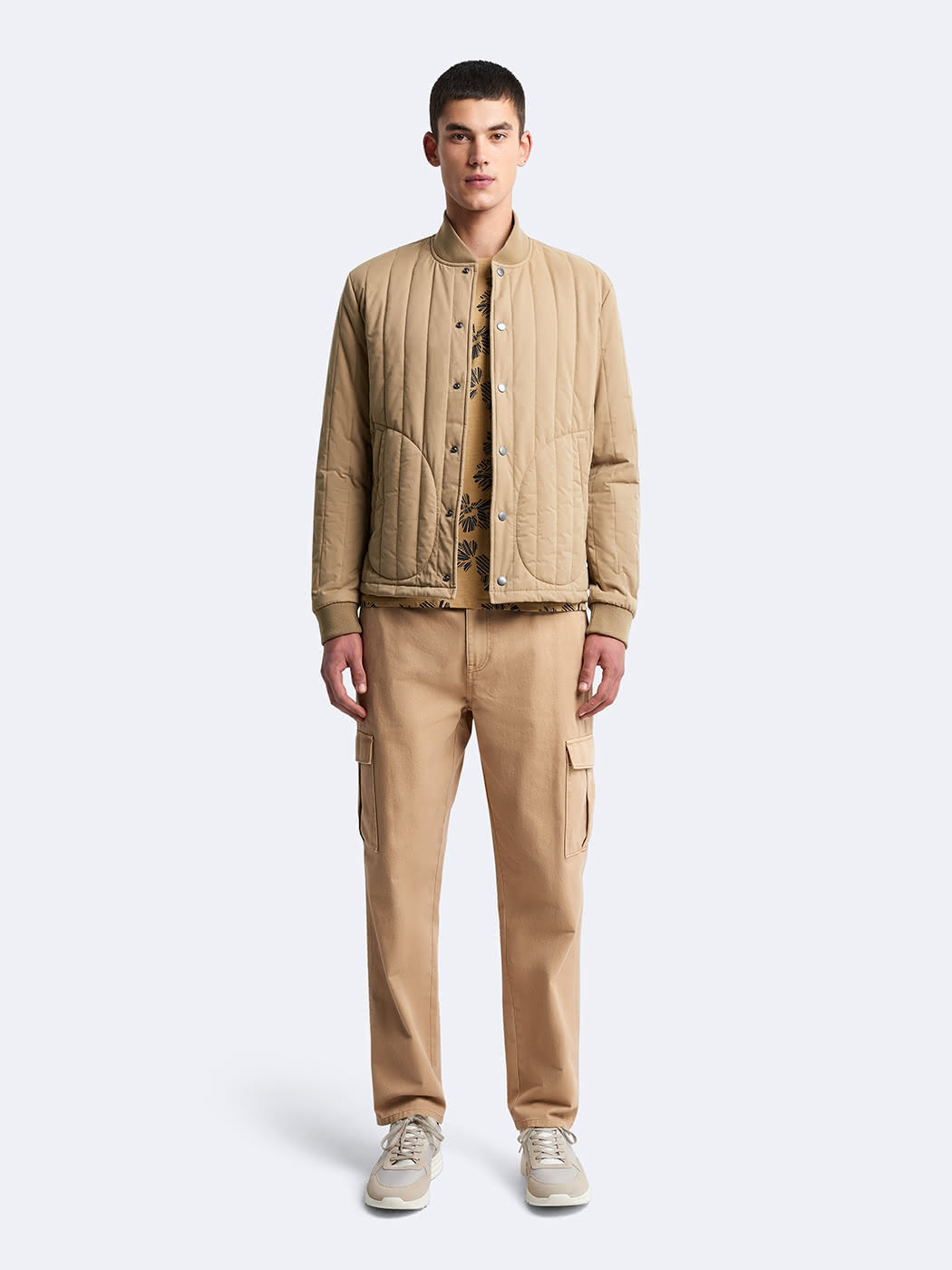 Blouson bomber matelassé col teddy - DEVRED 1902