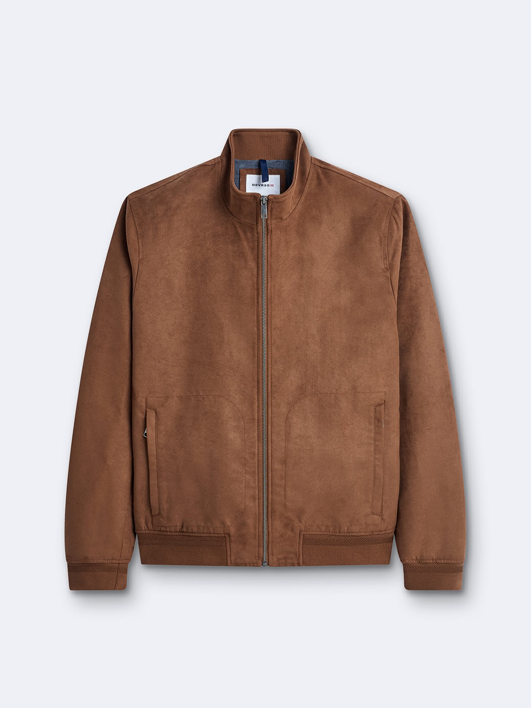Blouson en suédine col montant - DEVRED 1902