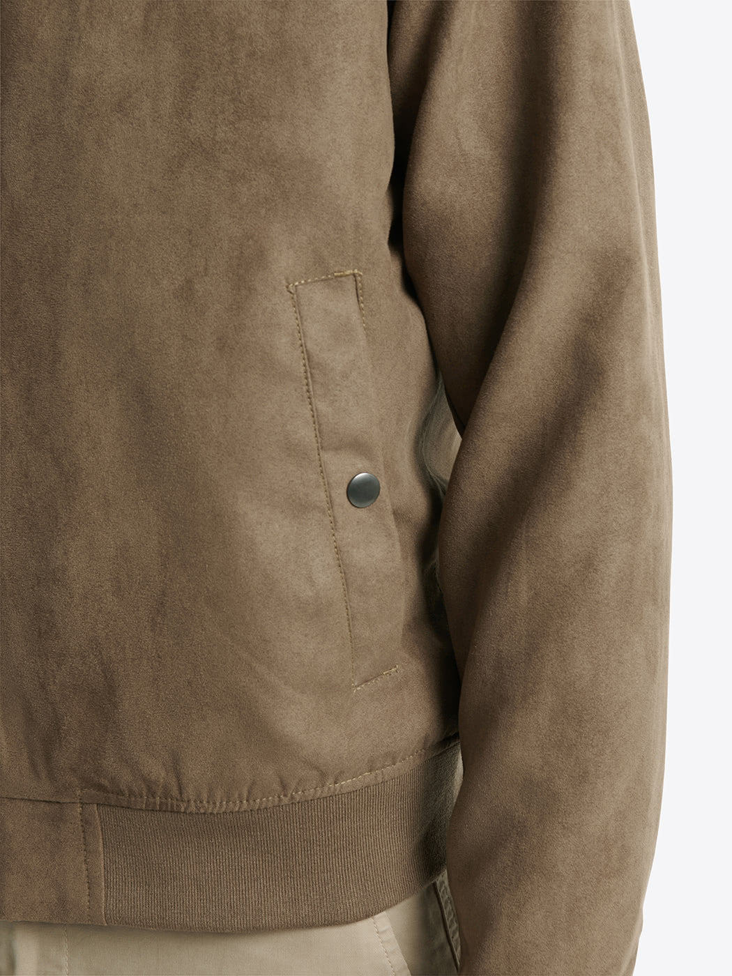 Veste casual à col teddy esprit suédine - DEVRED 1902