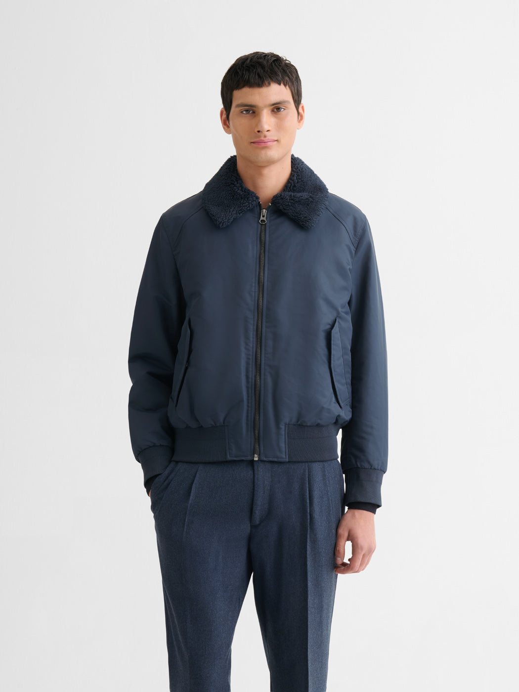 Blouson bomber à col sherpa - DEVRED 1902