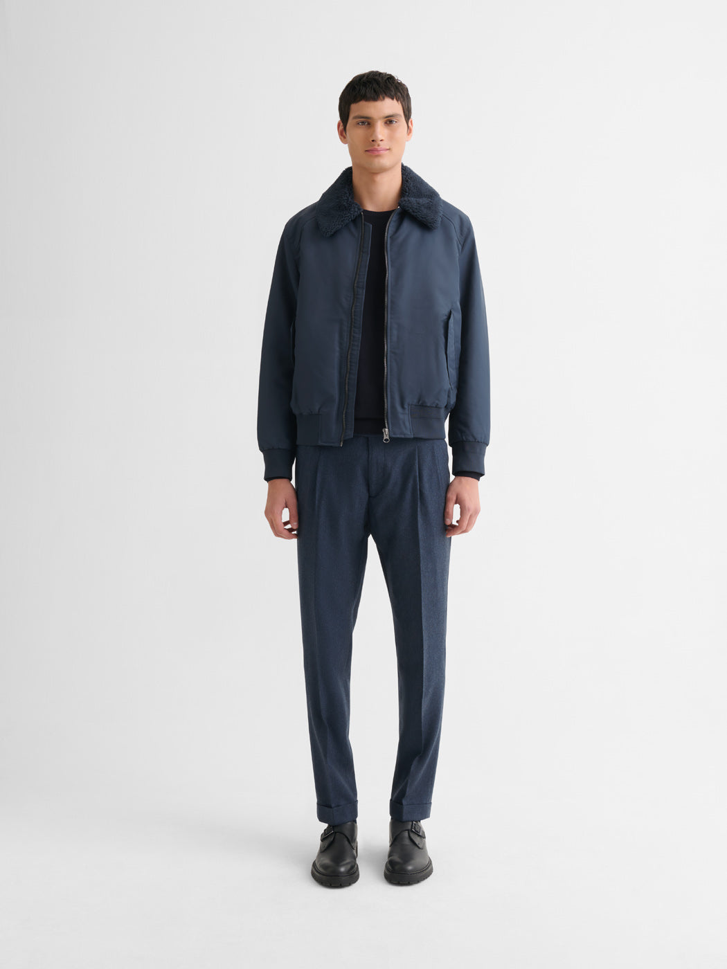 Blouson bomber à col sherpa - DEVRED 1902