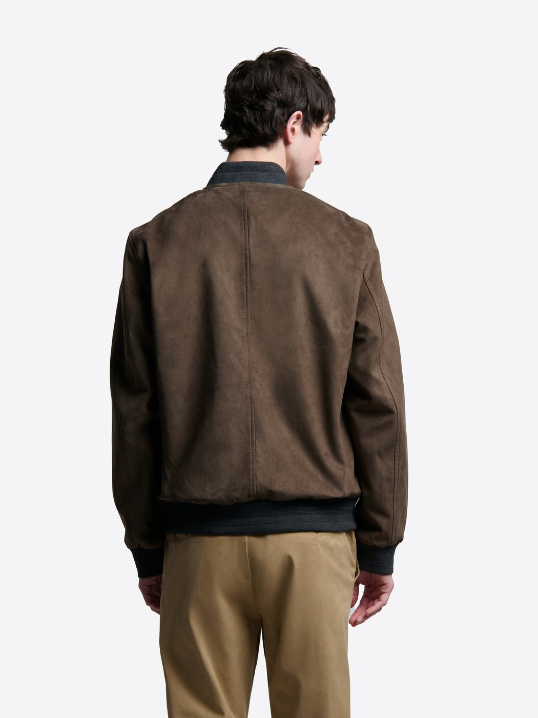 Blouson en suédine col teddy - DEVRED 1902