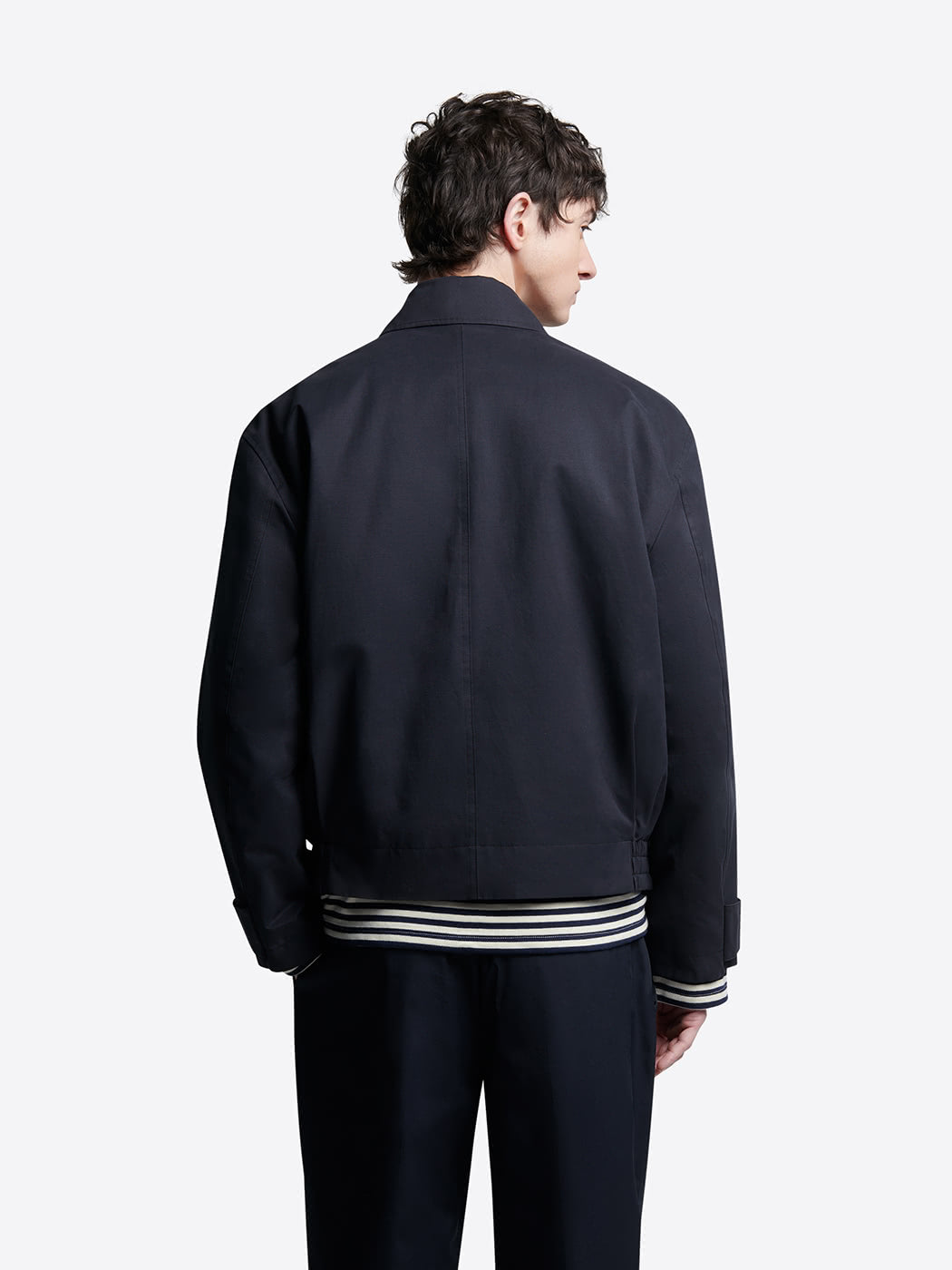 Blouson coupe boxy en coton - L'atelier - DEVRED 1902
