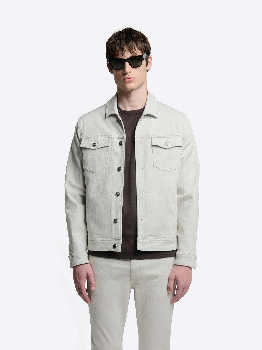 Veste slim en jean col chemise - DEVRED 1902