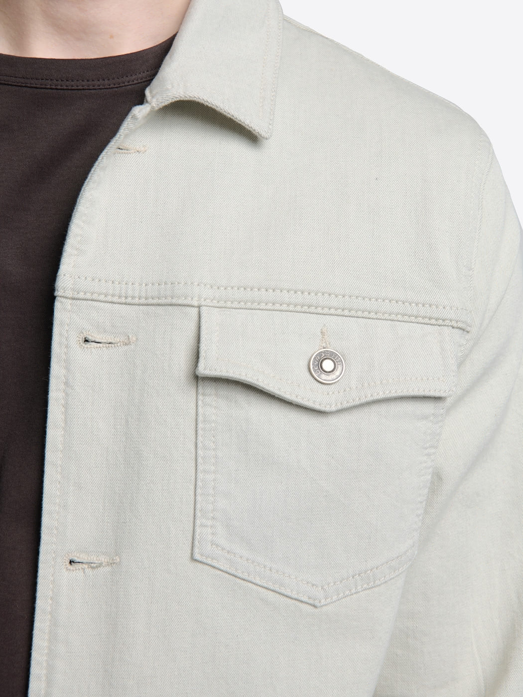 Veste slim en jean col chemise - DEVRED 1902