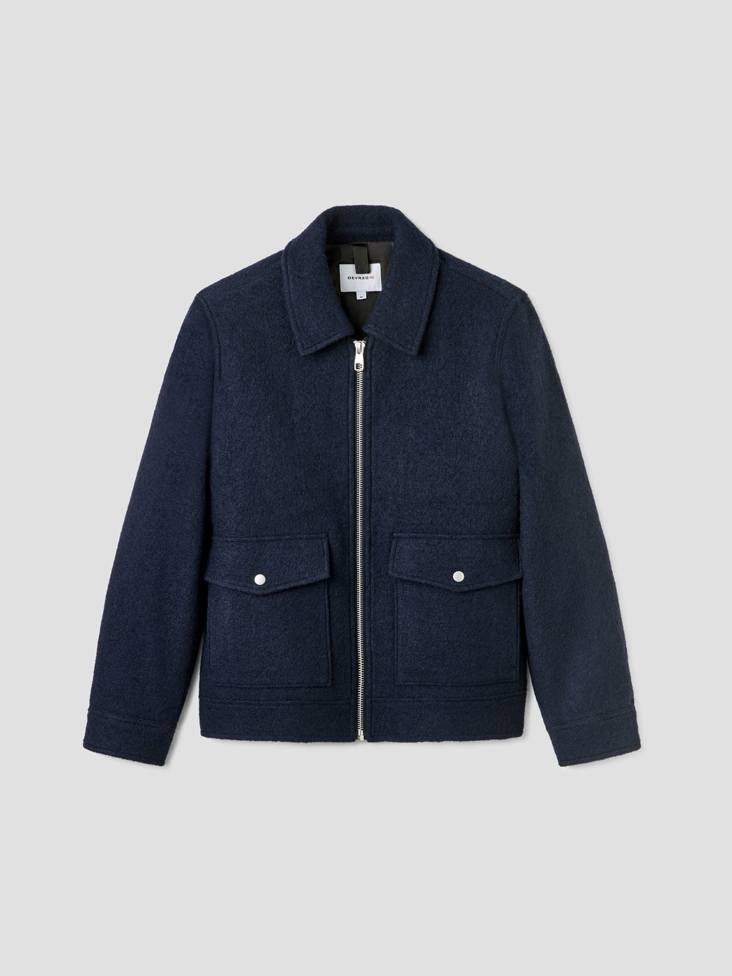 Blouson regular esprit laine bouillie - DEVRED 1902