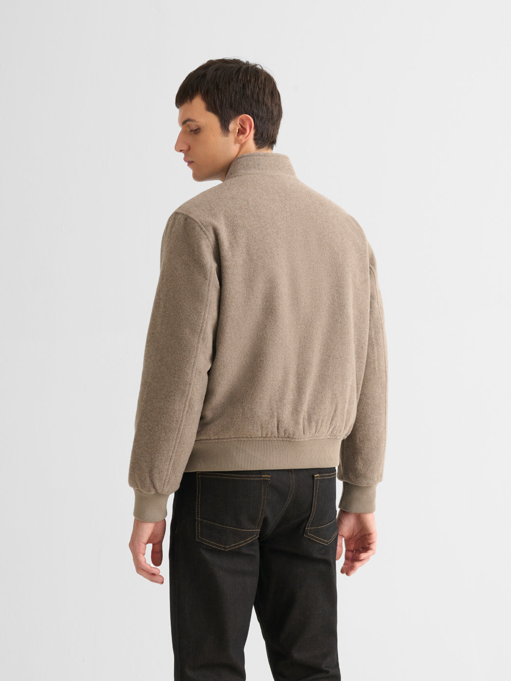 Blouson zippé esprit laine bouillie - DEVRED 1902