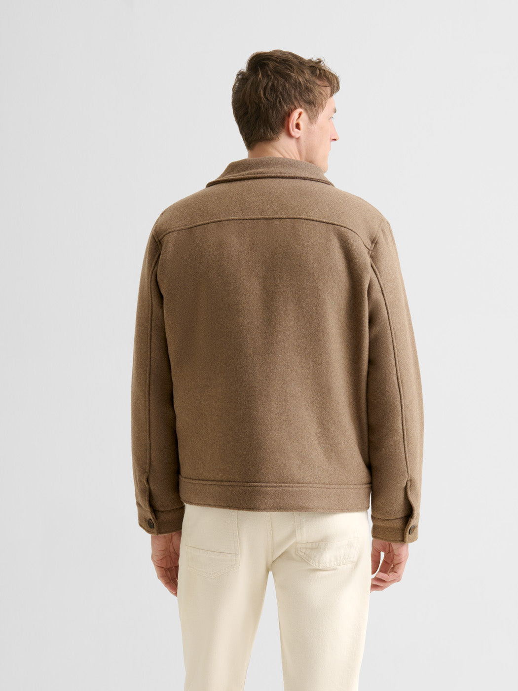 Veste casual doublée col chemise - DEVRED 1902