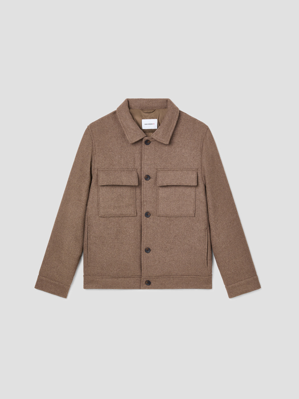 Veste casual doublée col chemise - DEVRED 1902