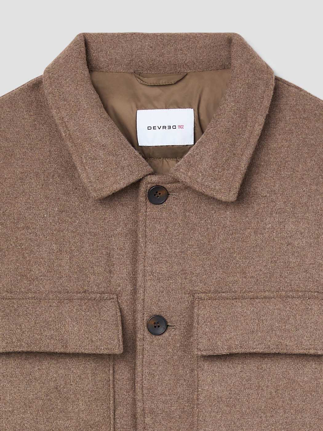 Veste casual doublée col chemise - DEVRED 1902