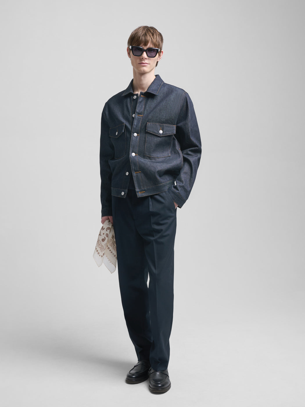 Veste selvedge col chemise - L'atelier - DEVRED 1902