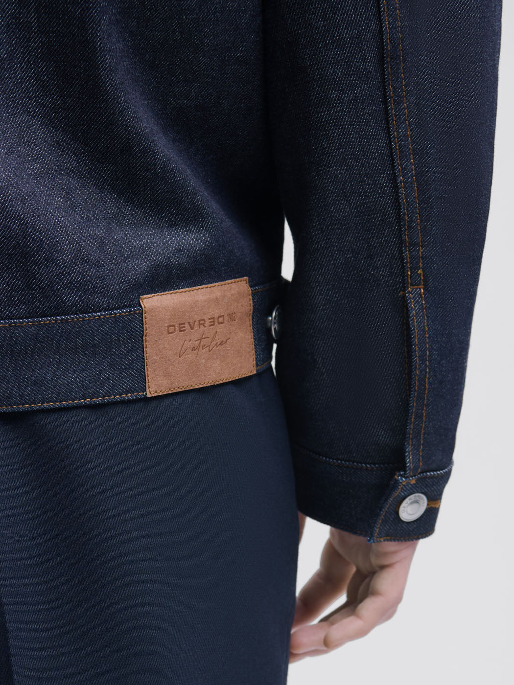 Veste selvedge col chemise - L'atelier - DEVRED 1902