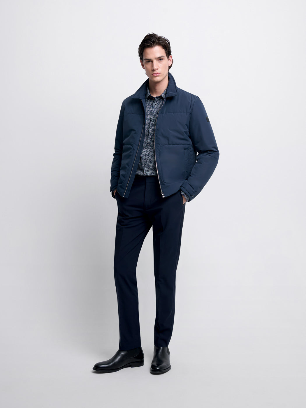 Blouson matelassé col chemise - DEVRED 1902