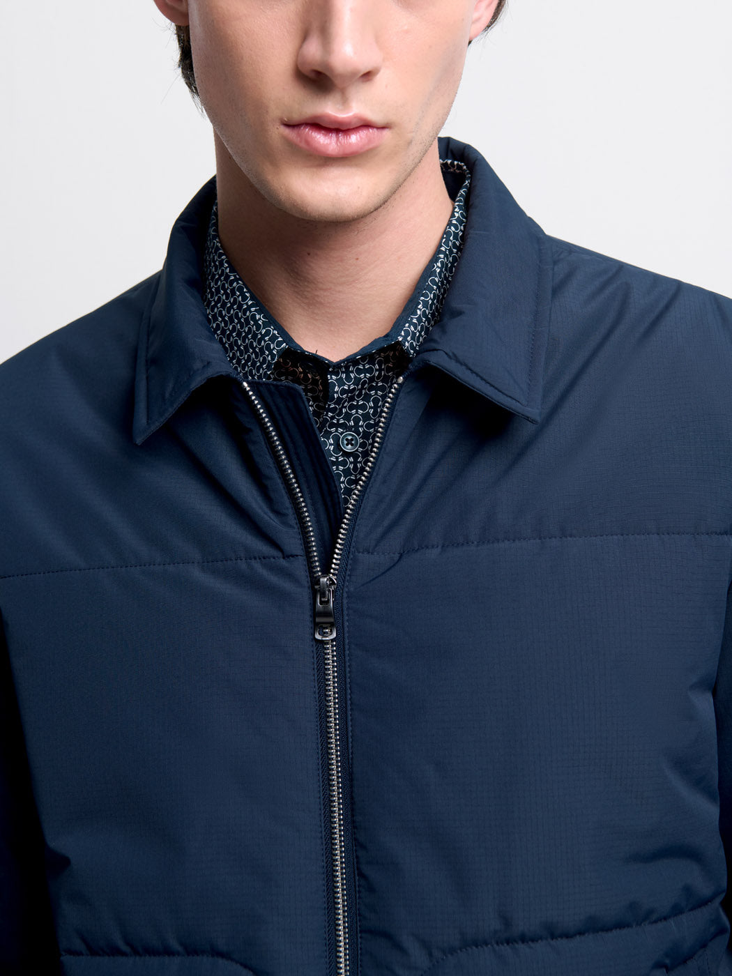 Blouson matelassé col chemise - DEVRED 1902