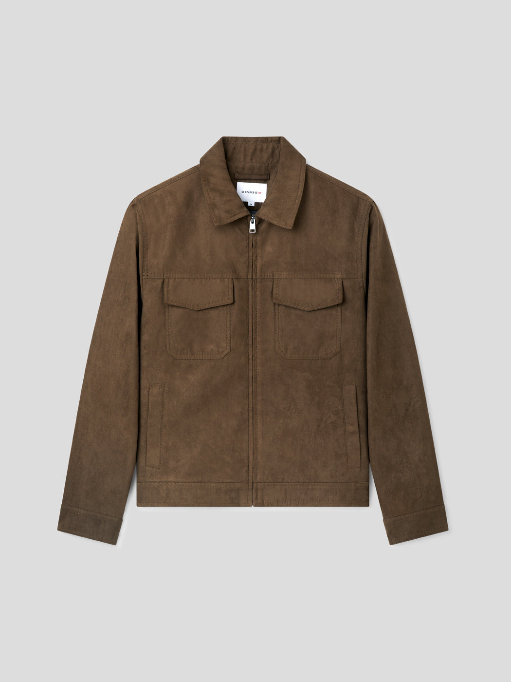 Blouson en suédine col chemise - DEVRED 1902