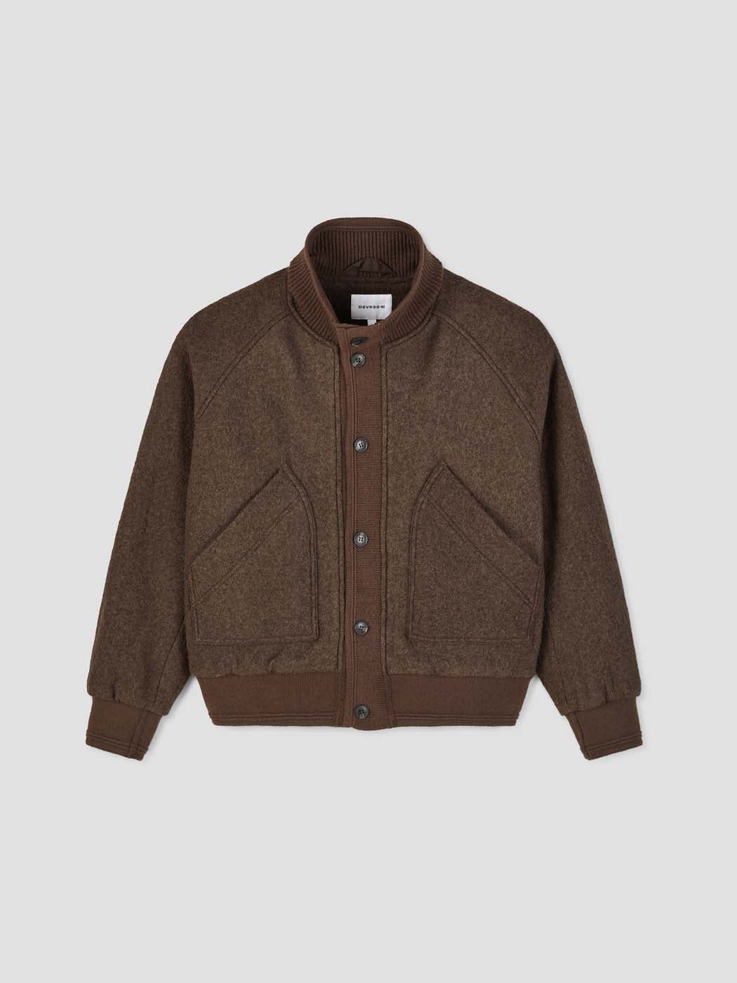 Blouson en laine mélangée  - L'atelier - DEVRED 1902