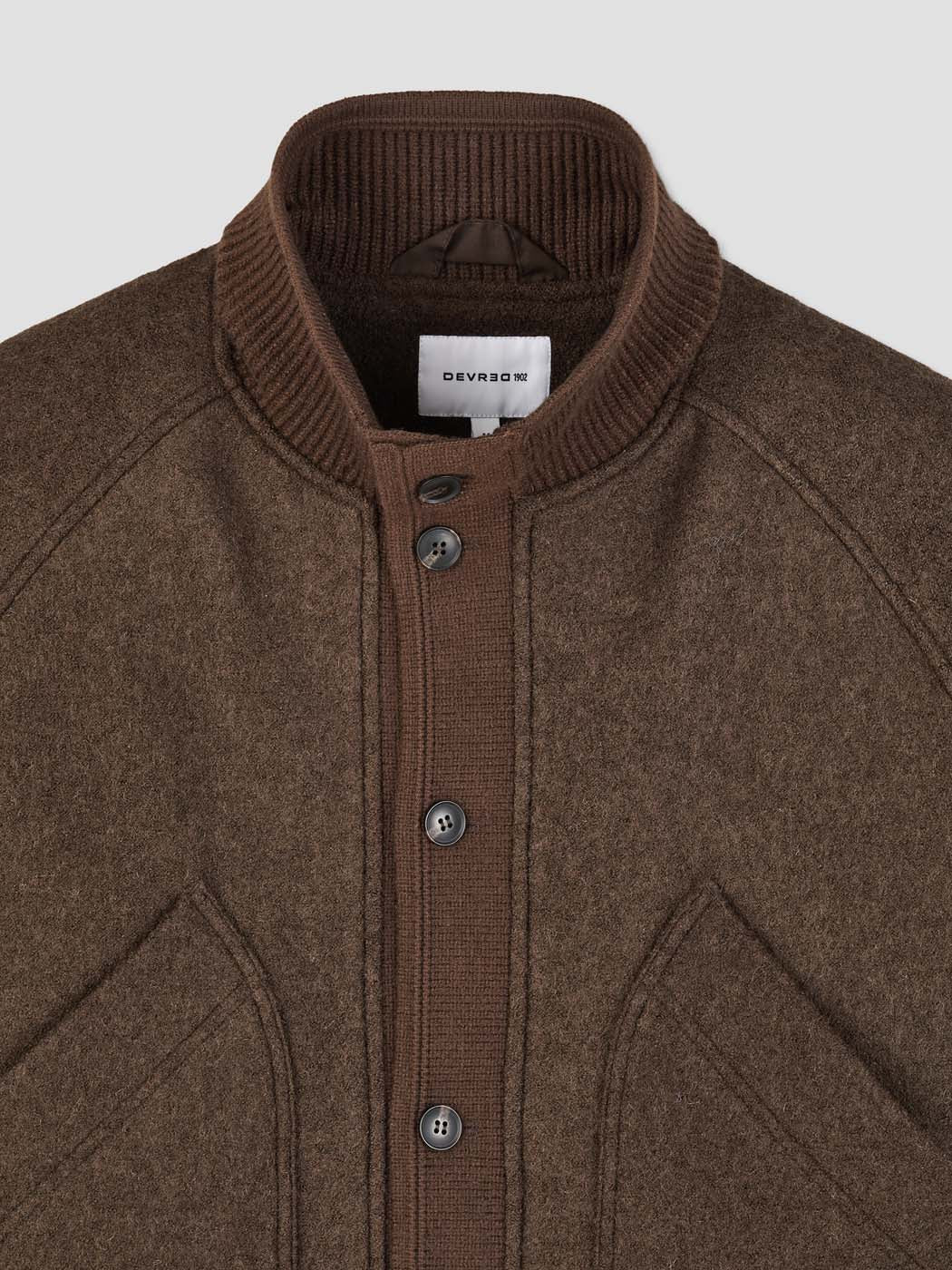 Blouson en laine mélangée  - L'atelier - DEVRED 1902