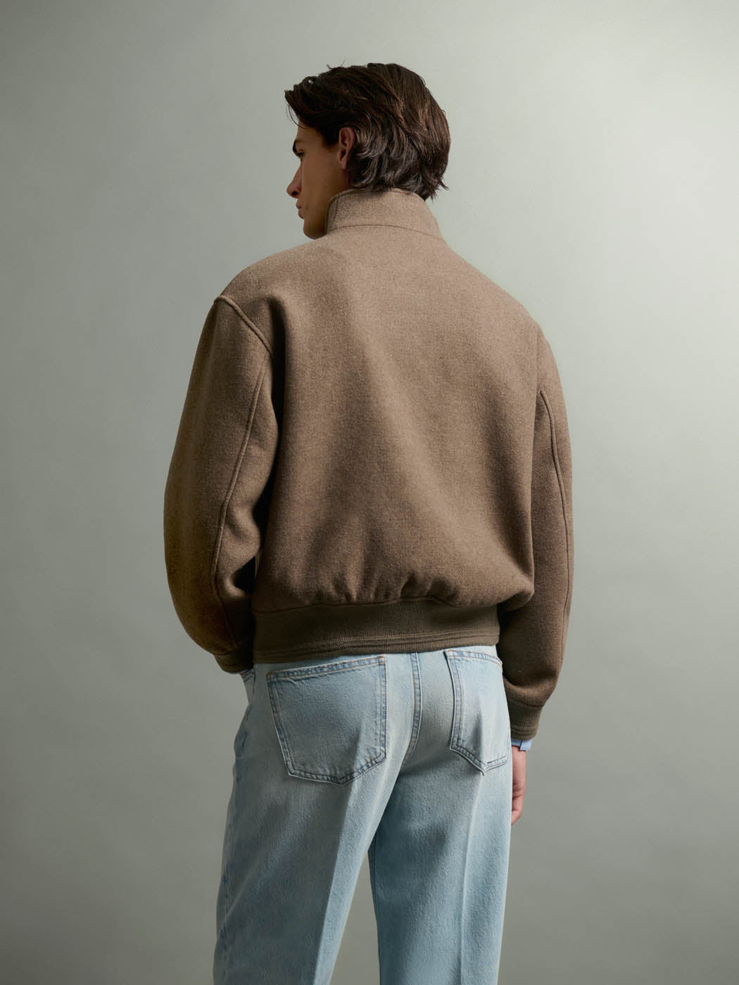 Blouson regular en laine mélangé - DEVRED 1902