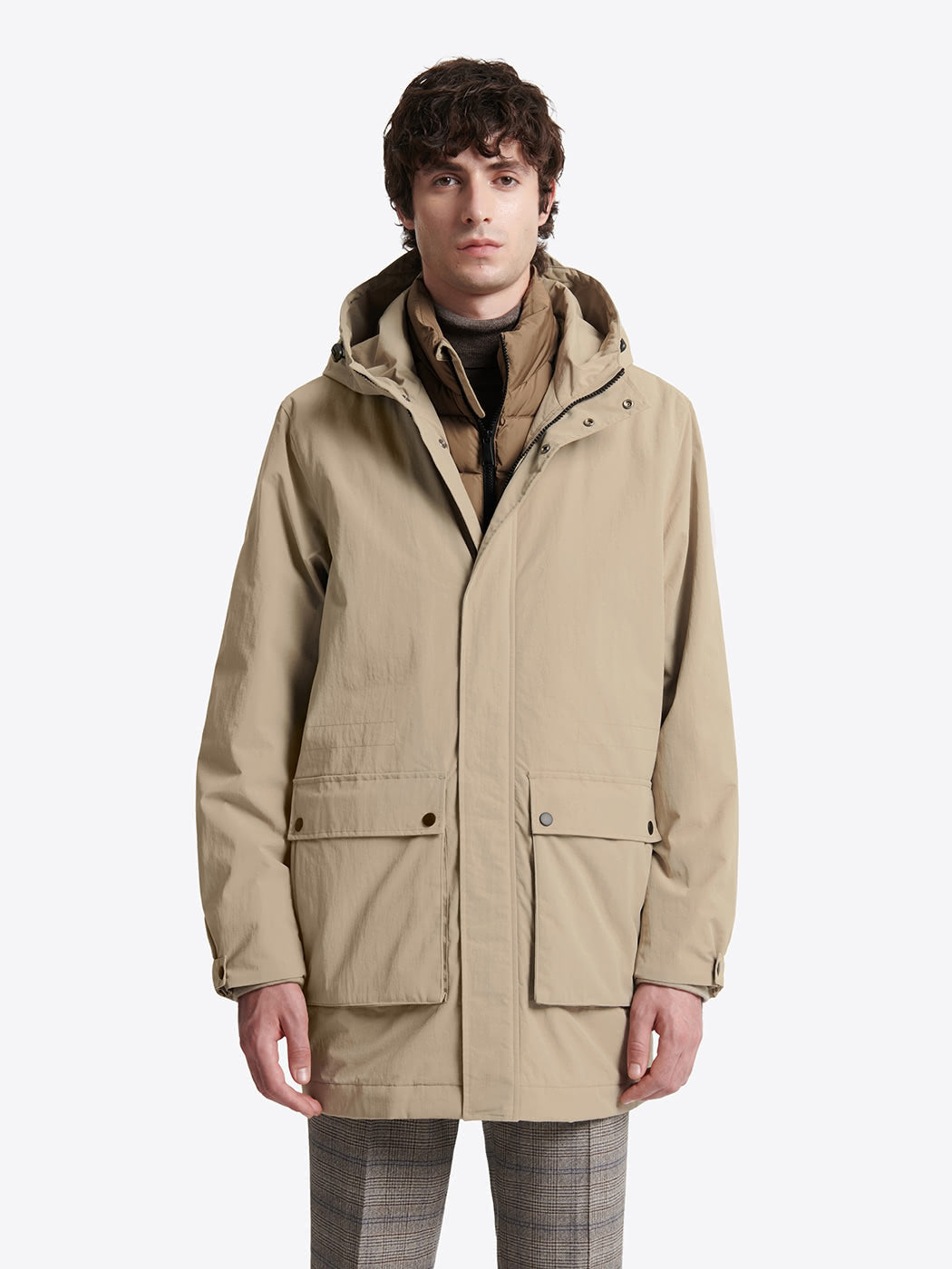 Parka à capuche avec cordons de serrage - DEVRED 1902