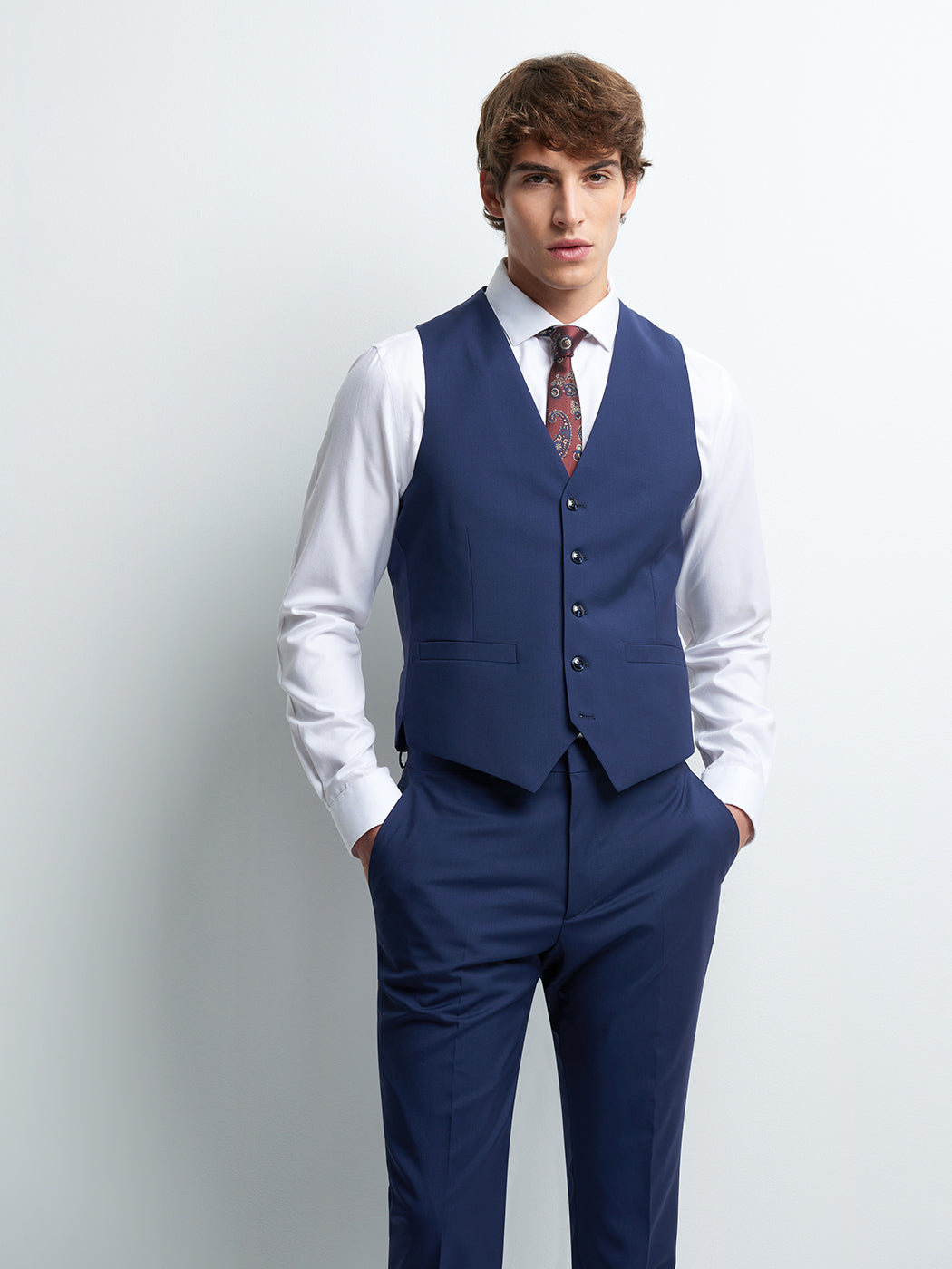 Gilet coordonnable en laine - DEVRED 1902