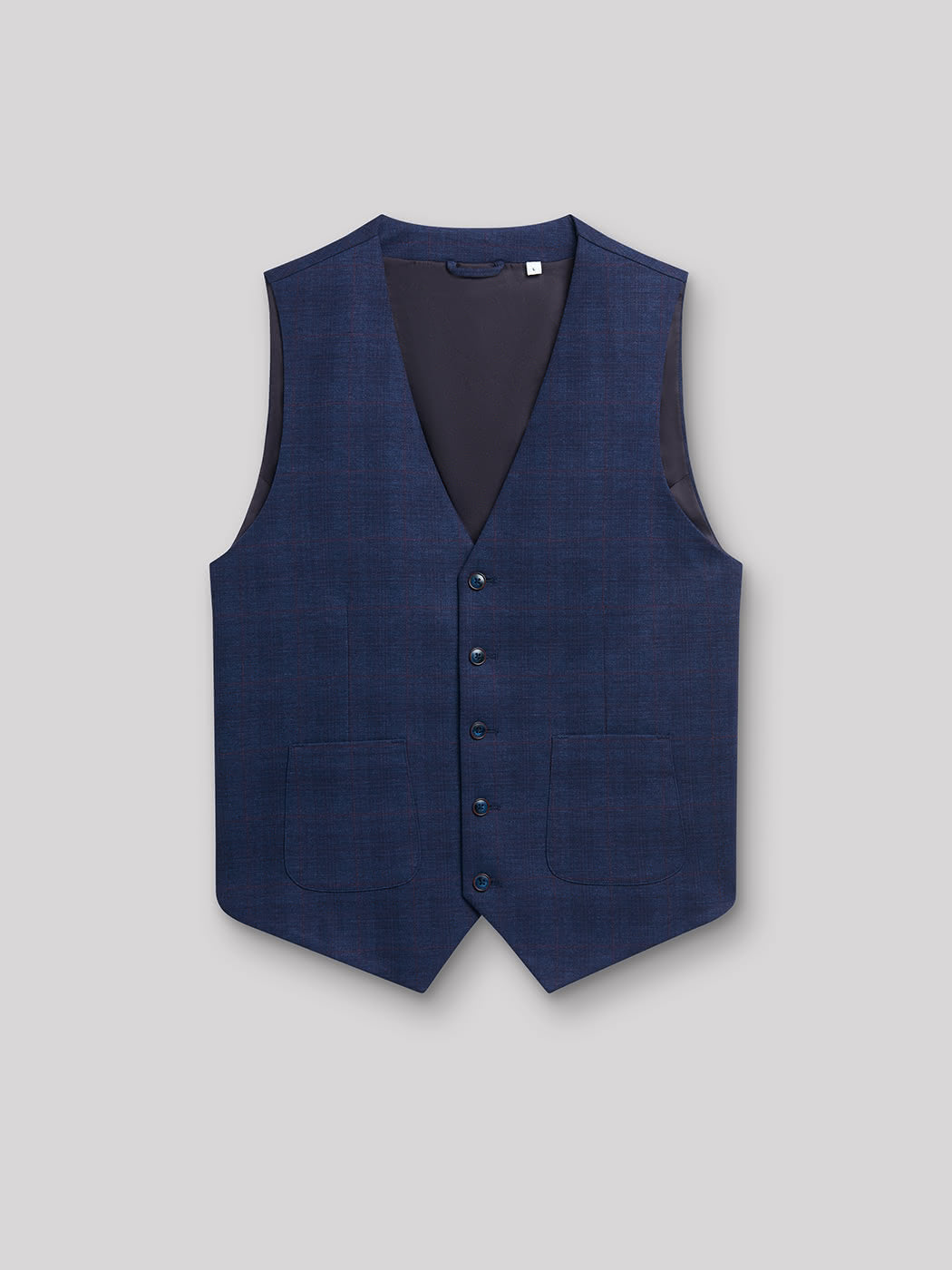 Gilet coordonnable à carreaux - DEVRED 1902