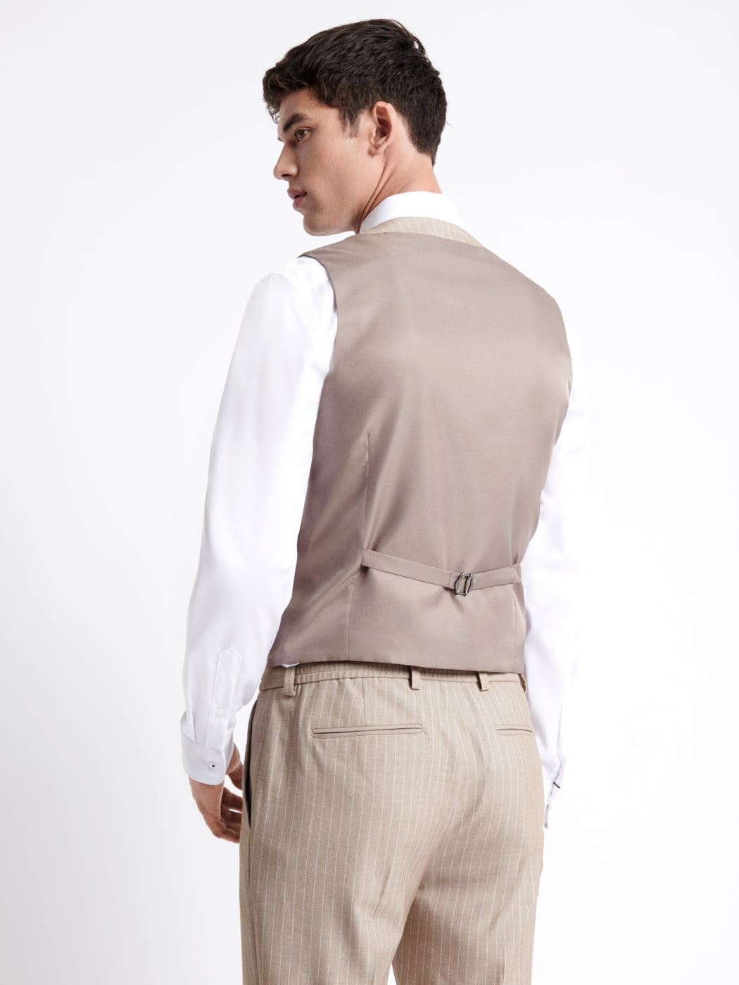 Gilet de costume bistretch rayé - DEVRED 1902