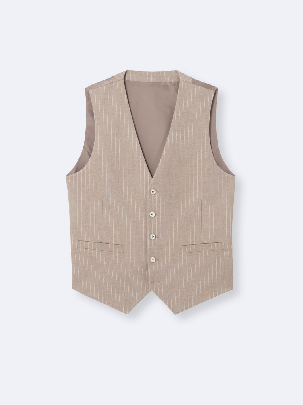Gilet de costume bistretch rayé - DEVRED 1902