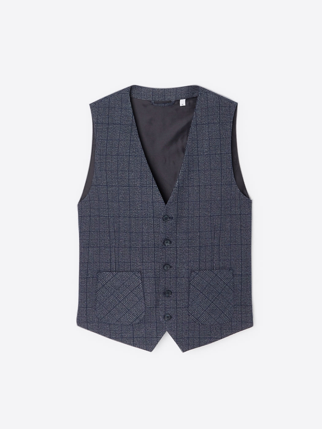 Gilet de costume stretch à carreaux - DEVRED 1902