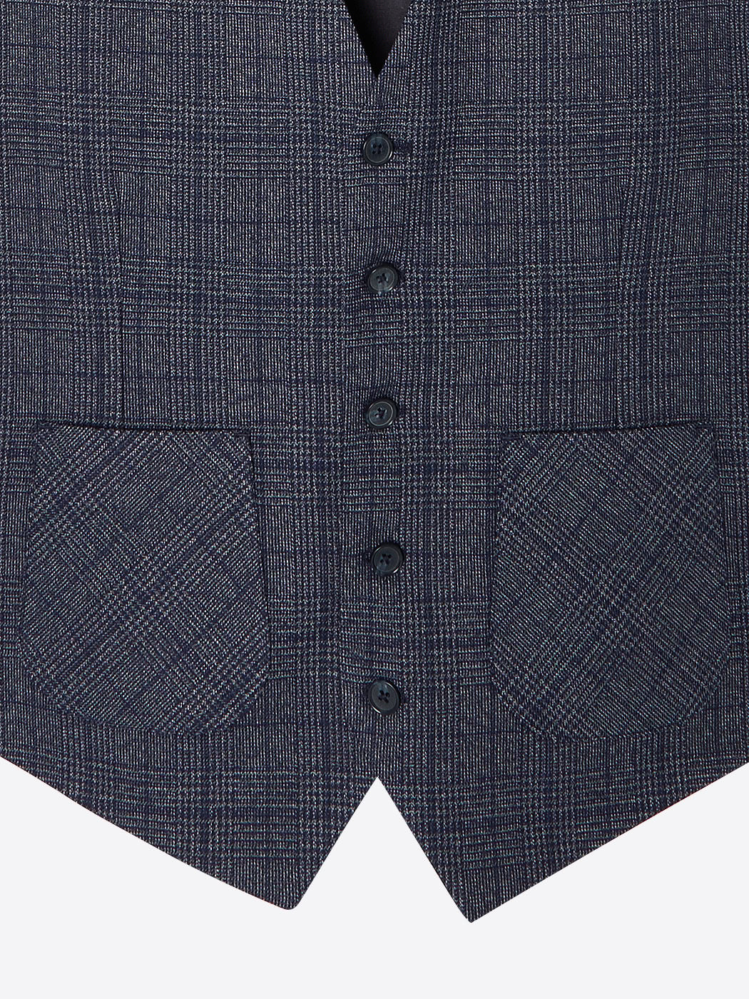 Gilet de costume stretch à carreaux - DEVRED 1902