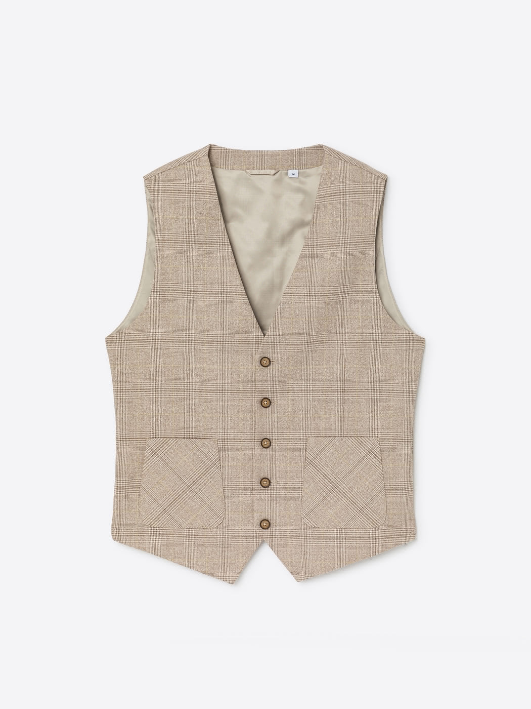 Gilet de costume bistretch à carreaux - DEVRED 1902