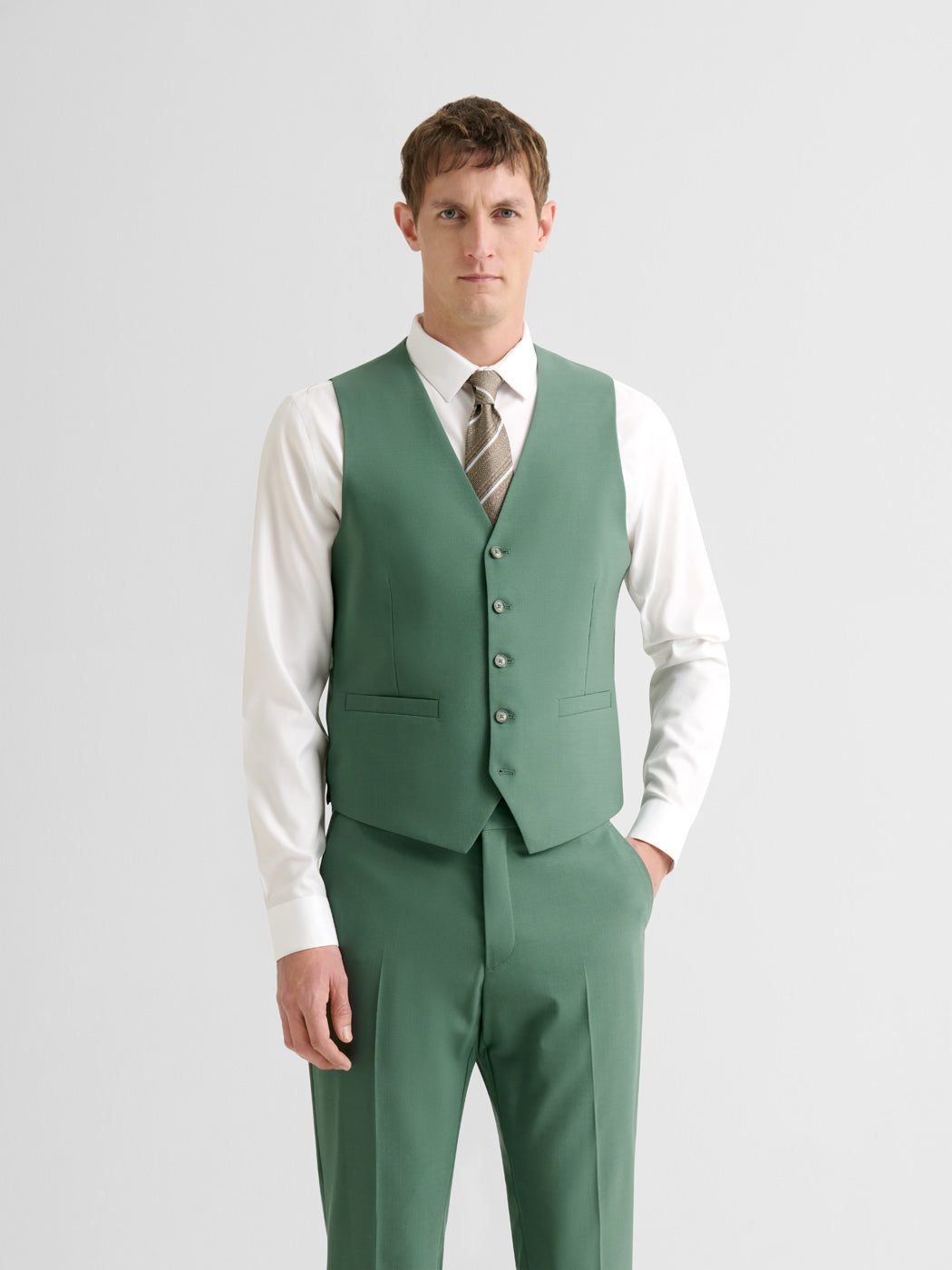 Gilet de costume tissu traveller - DEVRED 1902