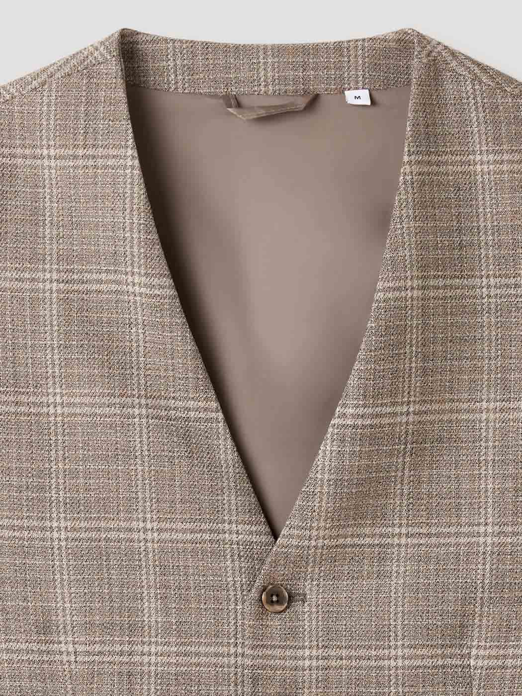 Gilet de costume à carreaux - DEVRED 1902