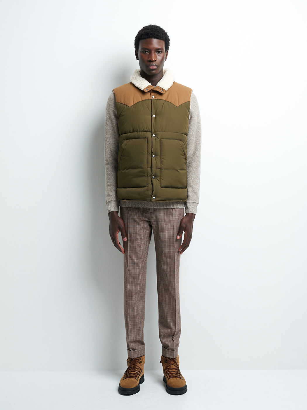 Gilet sans manche col montant - DEVRED 1902
