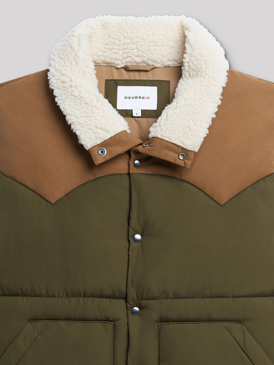 Gilet sans manche col montant - DEVRED 1902