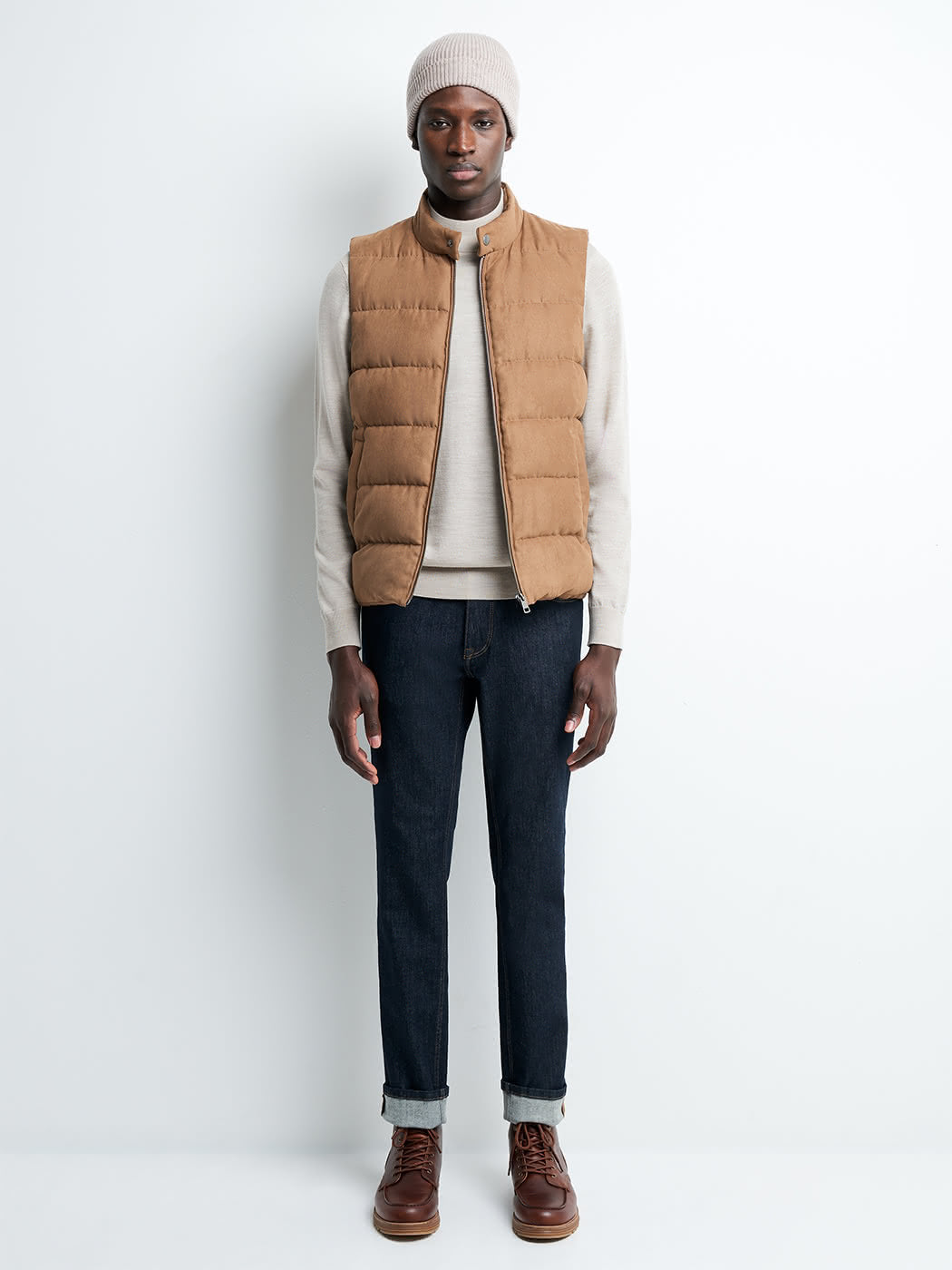 Gilet sans manches col montant - DEVRED 1902