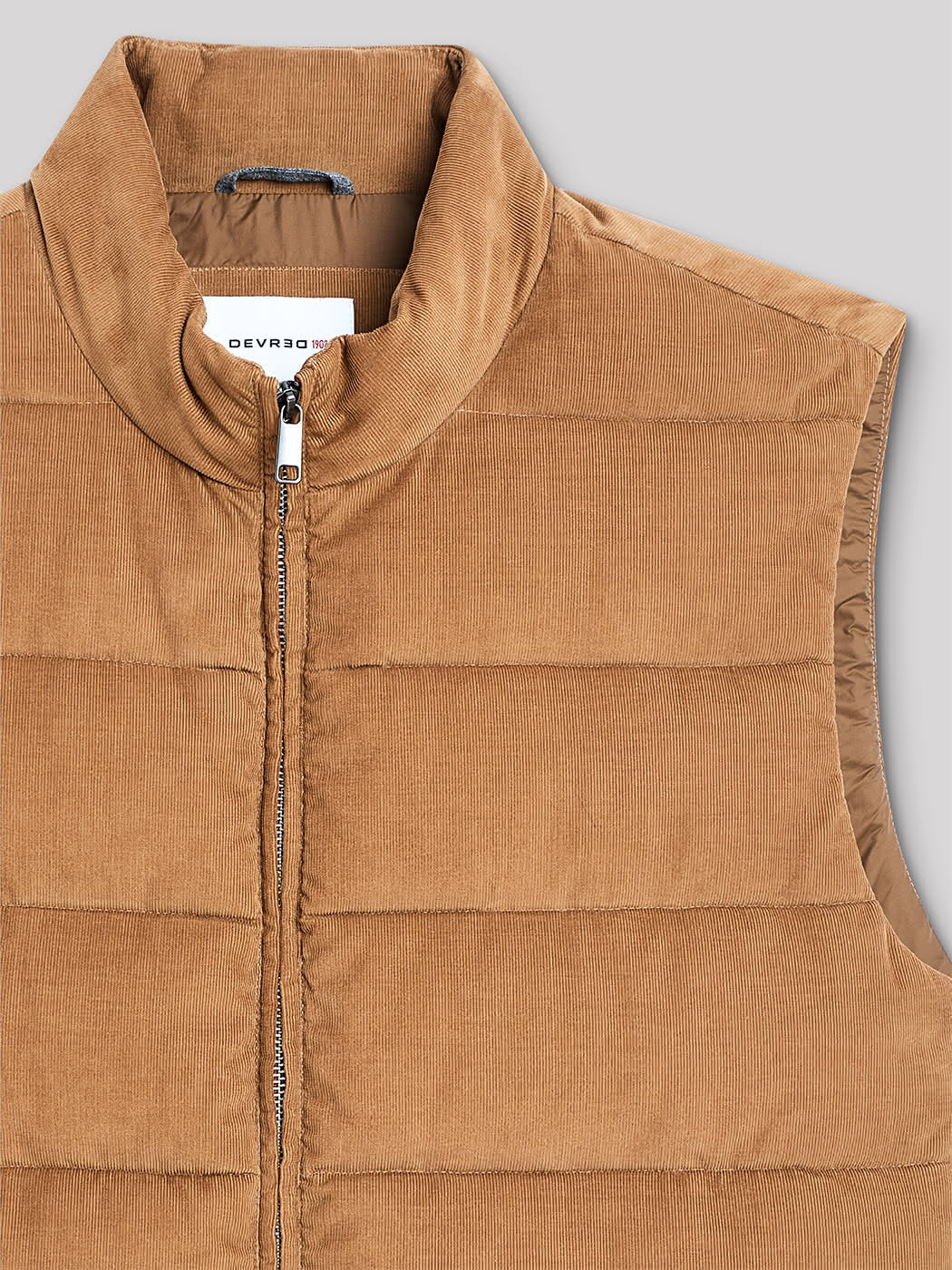 Gilet sans manche zippé col montant - DEVRED 1902