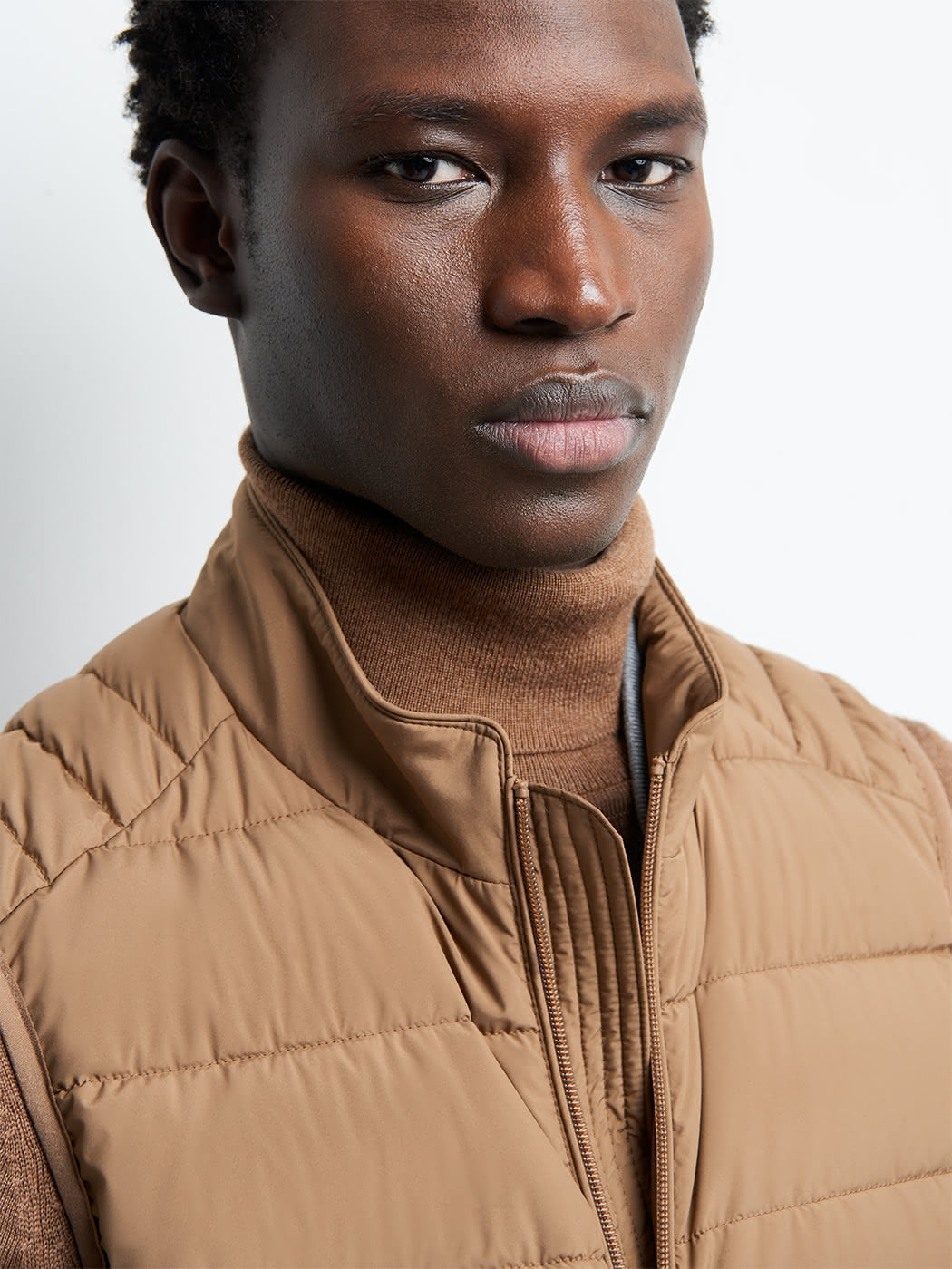 Gilet sans manche matelassé col montant - DEVRED 1902