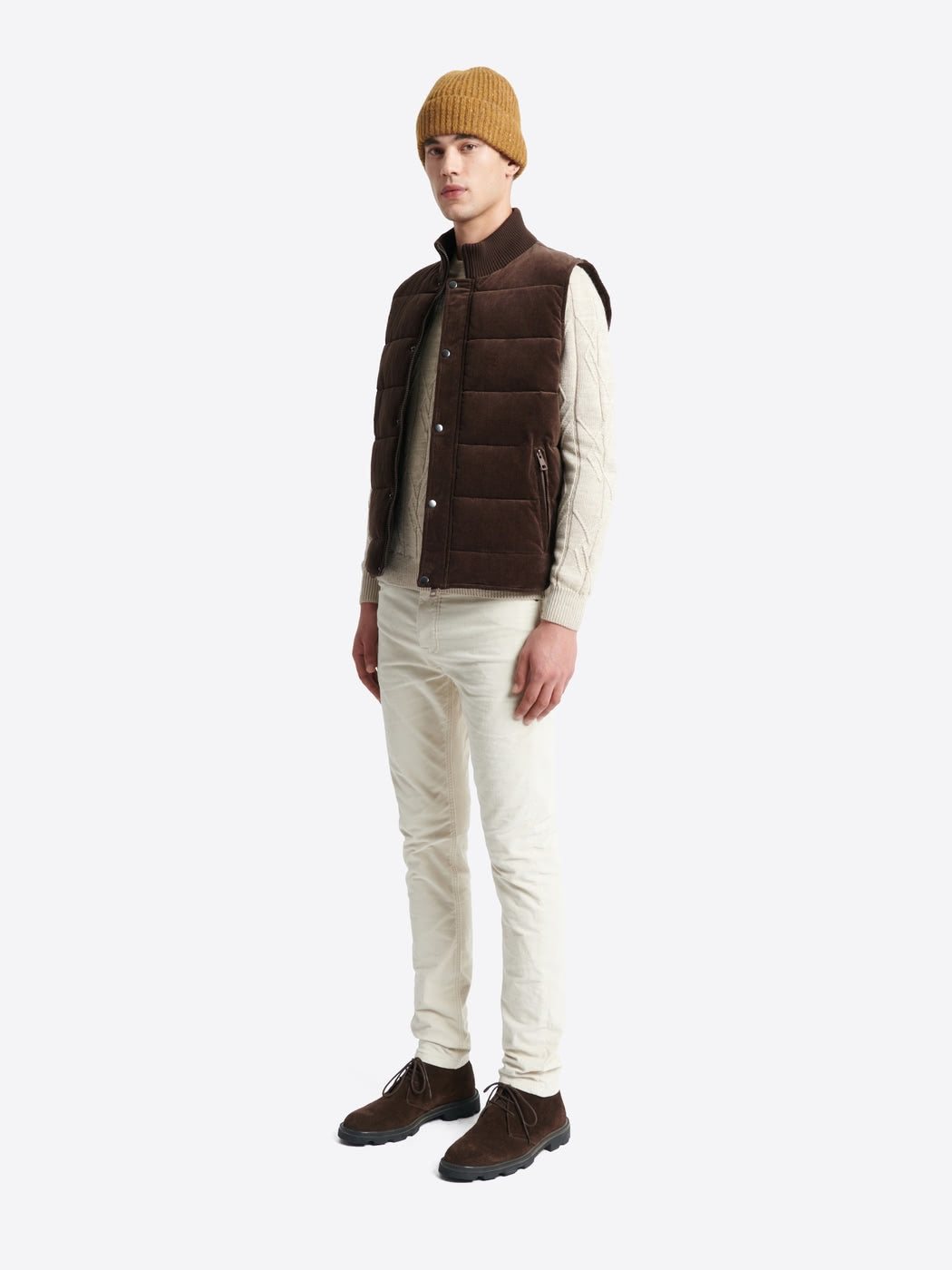 Gilet sans manche en velours - DEVRED 1902