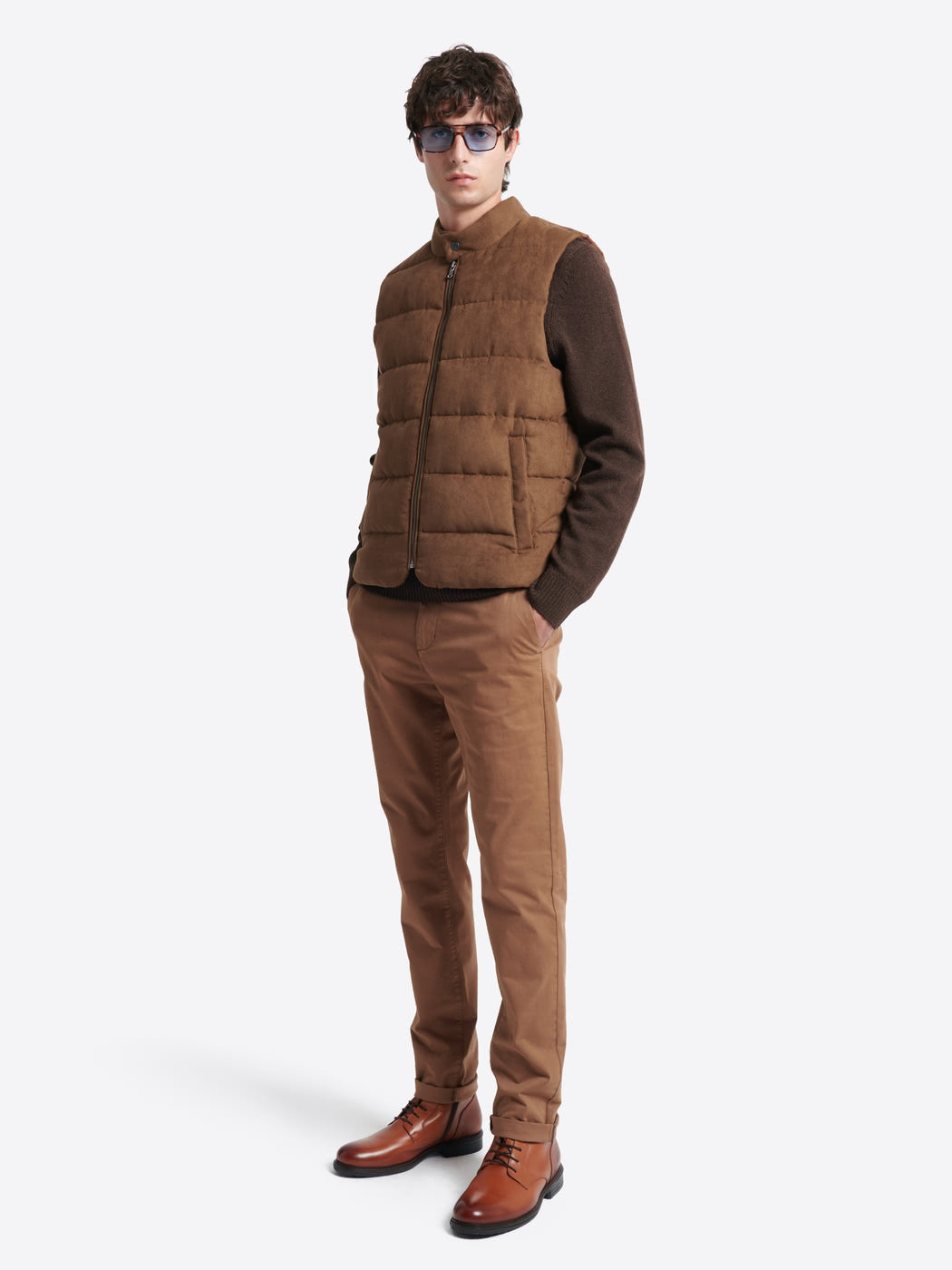 Gilet sans manche esprit suédine - DEVRED 1902
