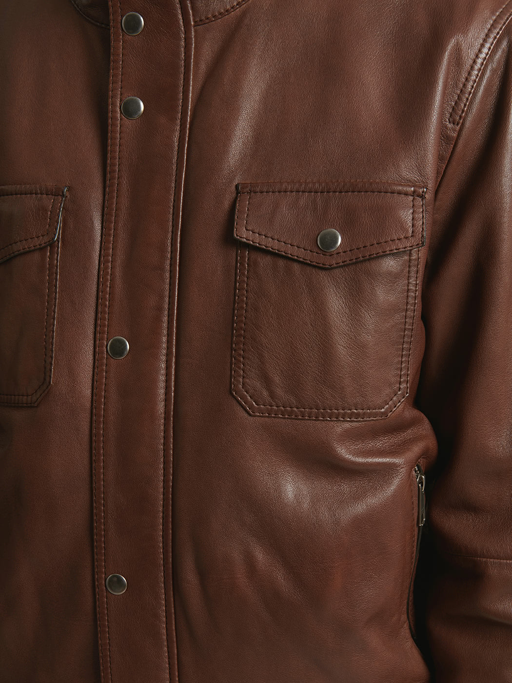Blouson 100% cuir - DEVRED 1902