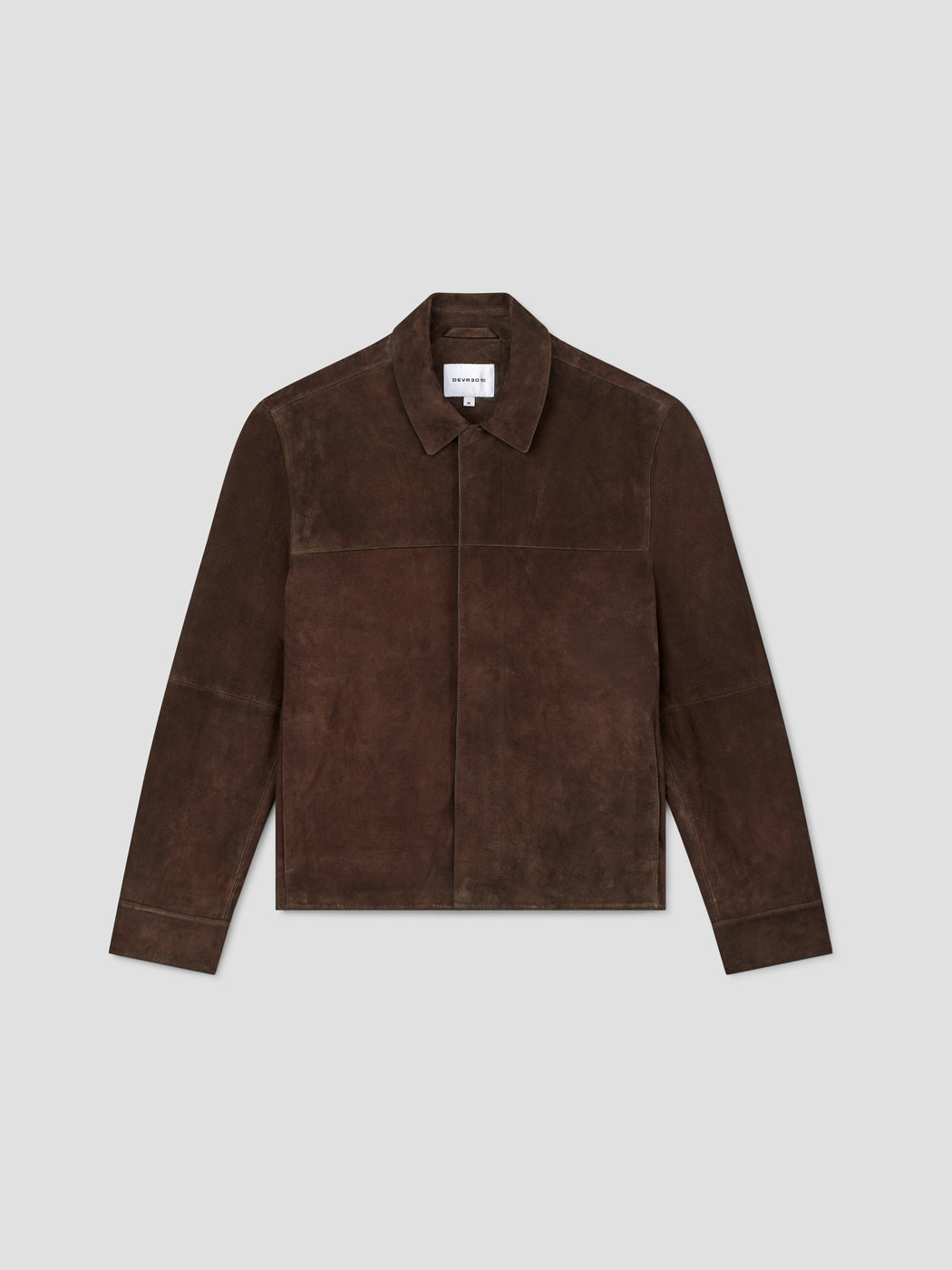 Blouson en cuir de chèvre col chemise - DEVRED 1902