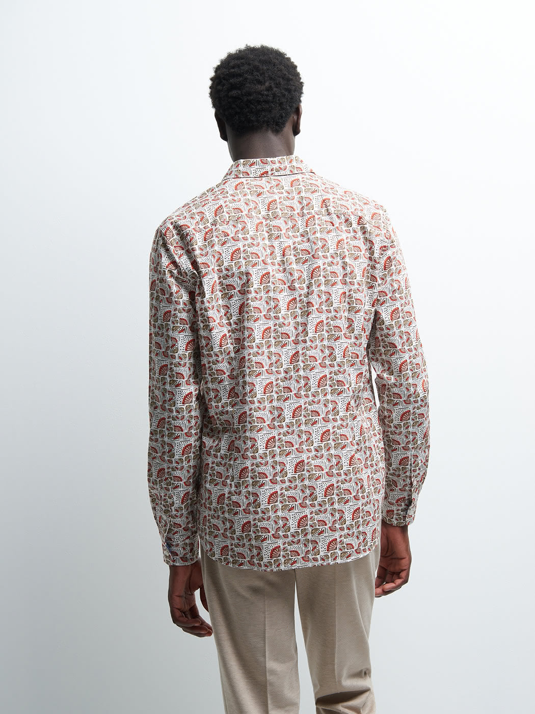 Chemise slim géométrique - DEVRED 1902